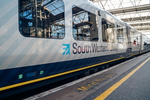 South Western Railway train at London Waterloo